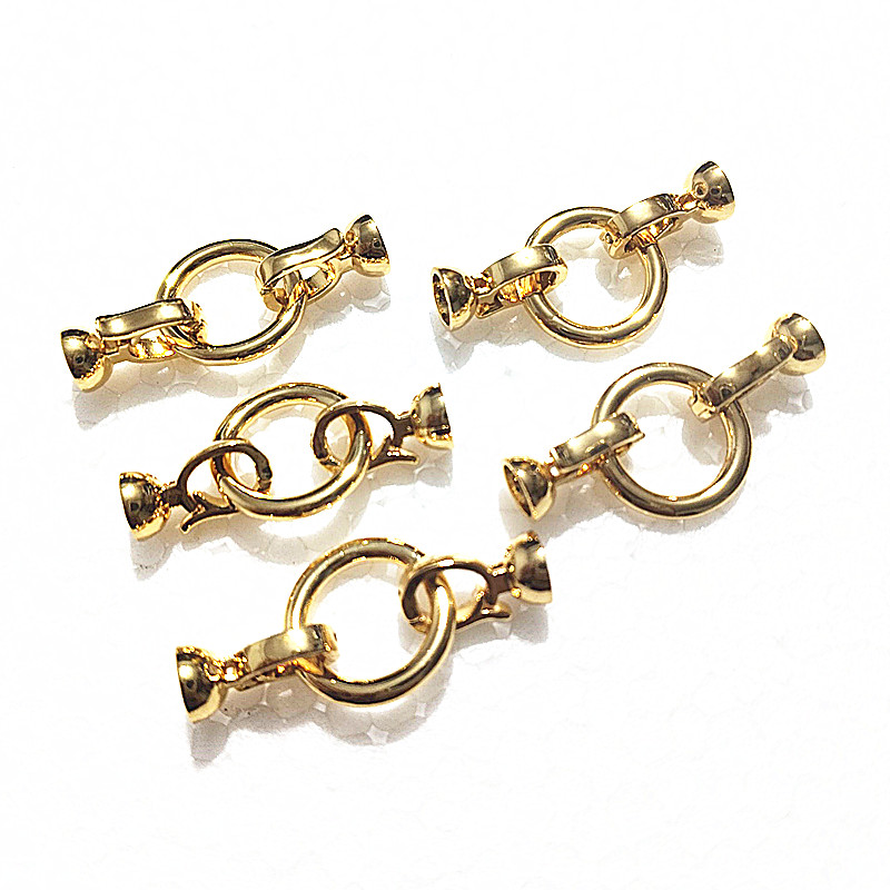 10 UNIDADES DE CIERRE DE COBRE - Women'S Fashion Market Size reseña y precio