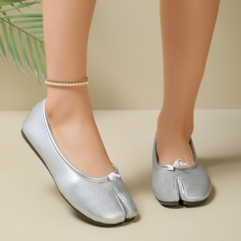 Zapatos planos de ballet con p - Women Fashion Store reseña y precio