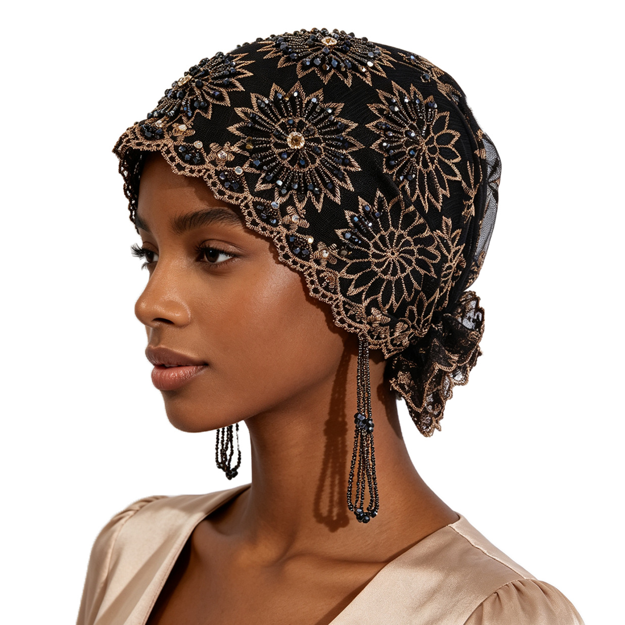 Hijab africano para mujer, gor - Women Fashion Hats reseña y precio