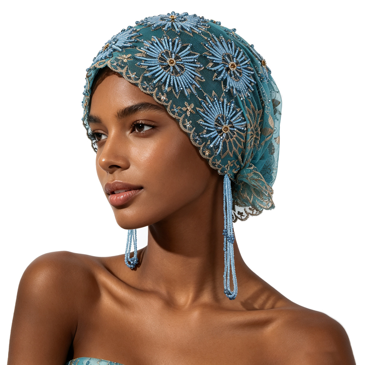 Hijab africano para mujer, gor - Women Fashion Hats reseña y precio