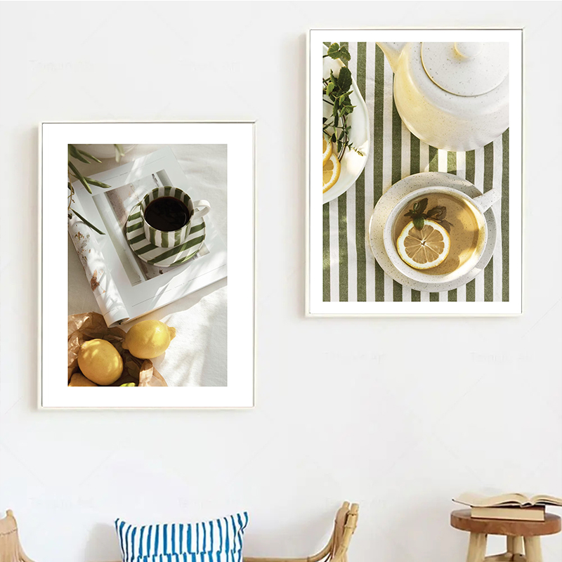 Póster de café y té de la tard - Women'S Fashion Magazine reseña y precio