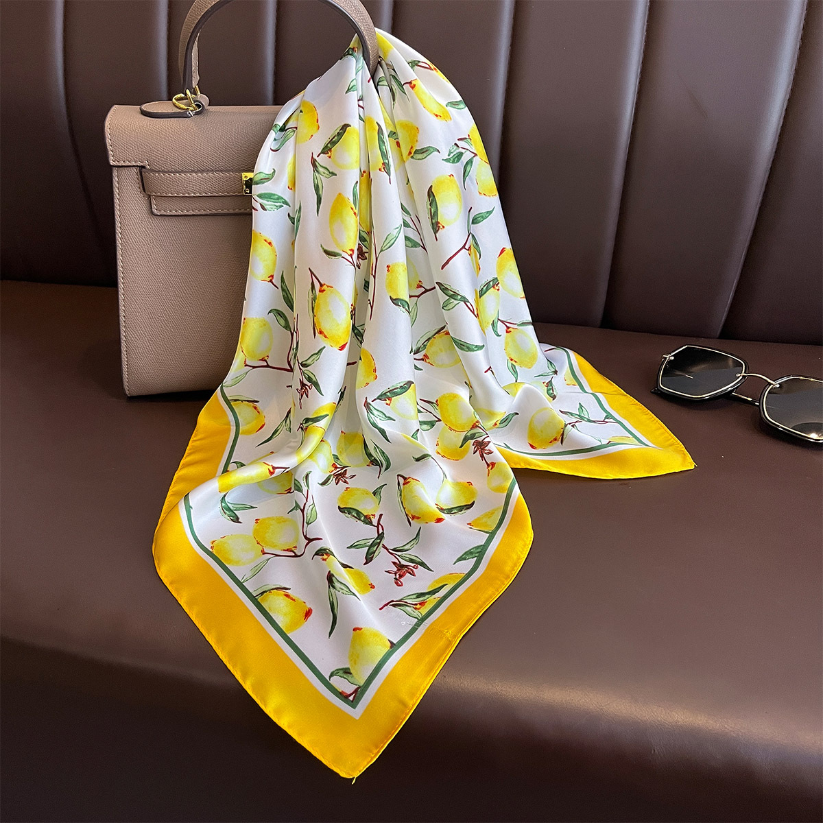 2025 nueva bufanda de seda cua - Women Fashion Necktie reseña y precio