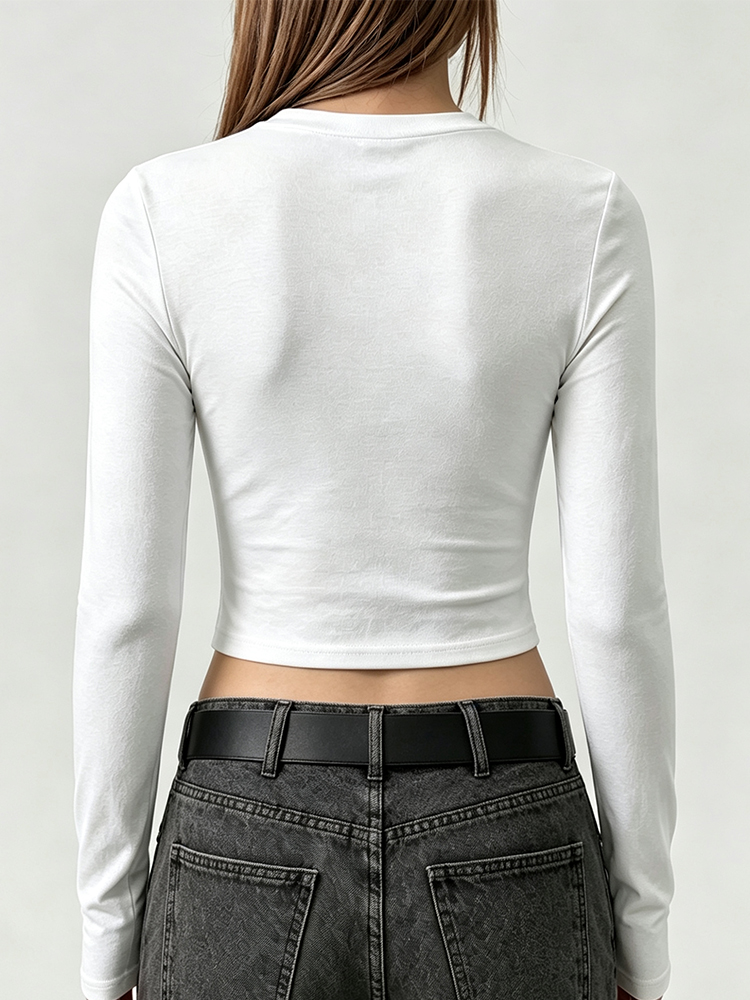Camiseta de manga larga con es - Trend Women Fashion reseña y precio