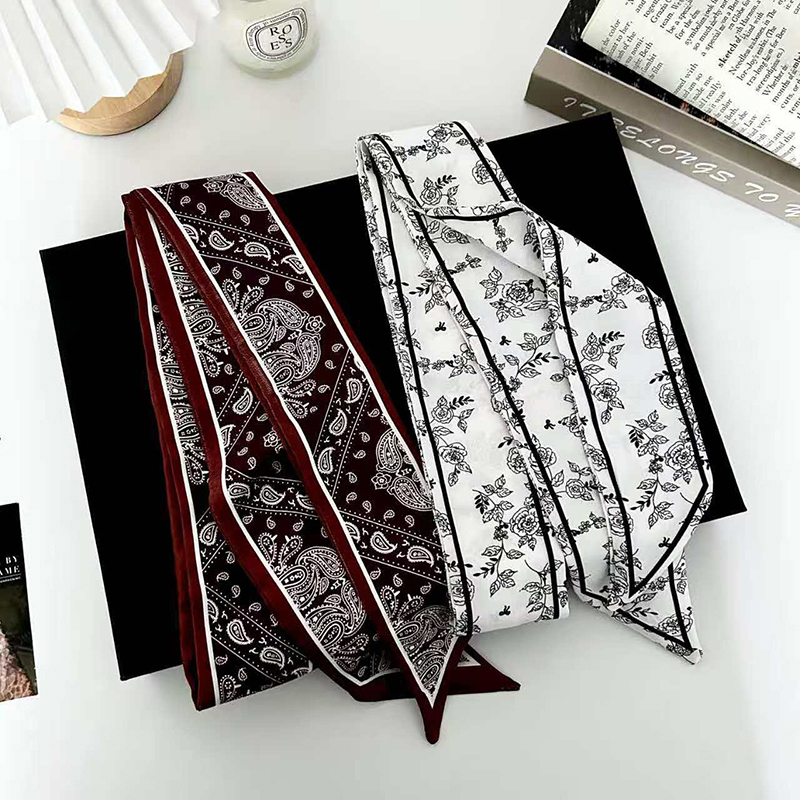 Pañuelo de seda de lujo para m - Women Fashion Necktie reseña y precio