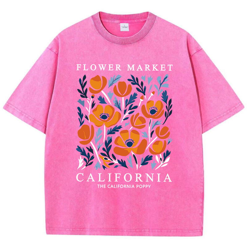 Camisetas lavadas con estampad - Women'S Fashion Market Size reseña y precio