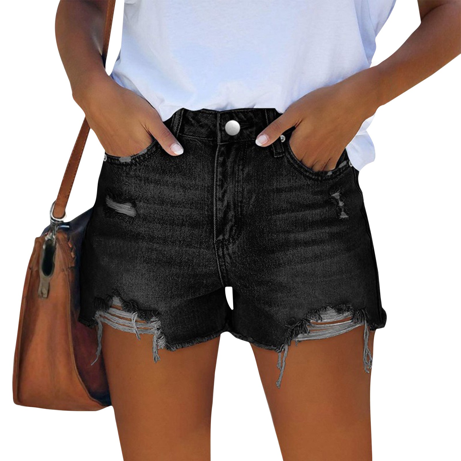 Shorts de Mezclilla Casuales y - Denim Shorts Women reseña y precio