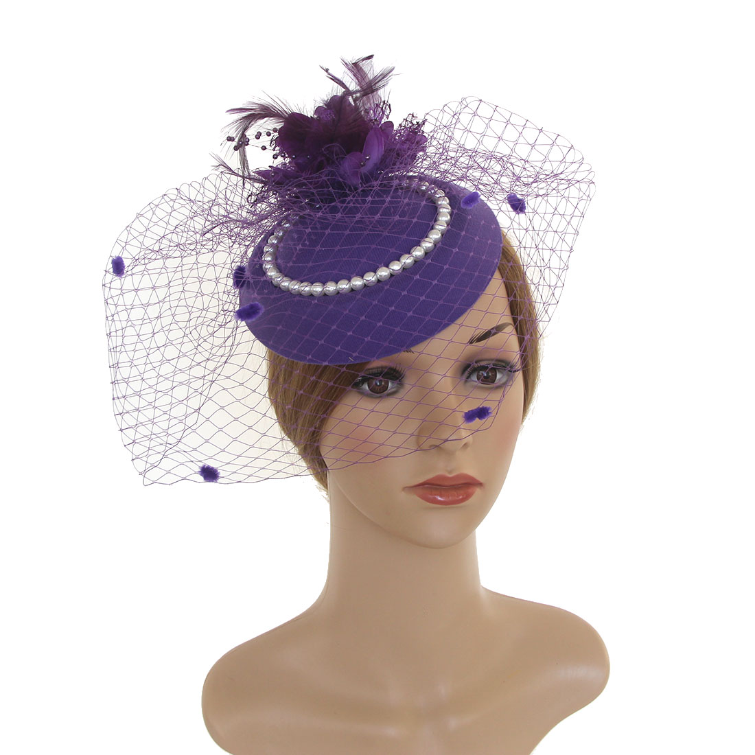 Tocado de plumas para mujer co - Women'S Fashion Kentucky Derby reseña y precio