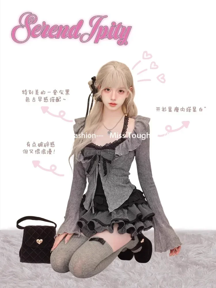 Trajes Vintage Sweet Lolita pa - Women'S Fashion Knitwear reseña y precio